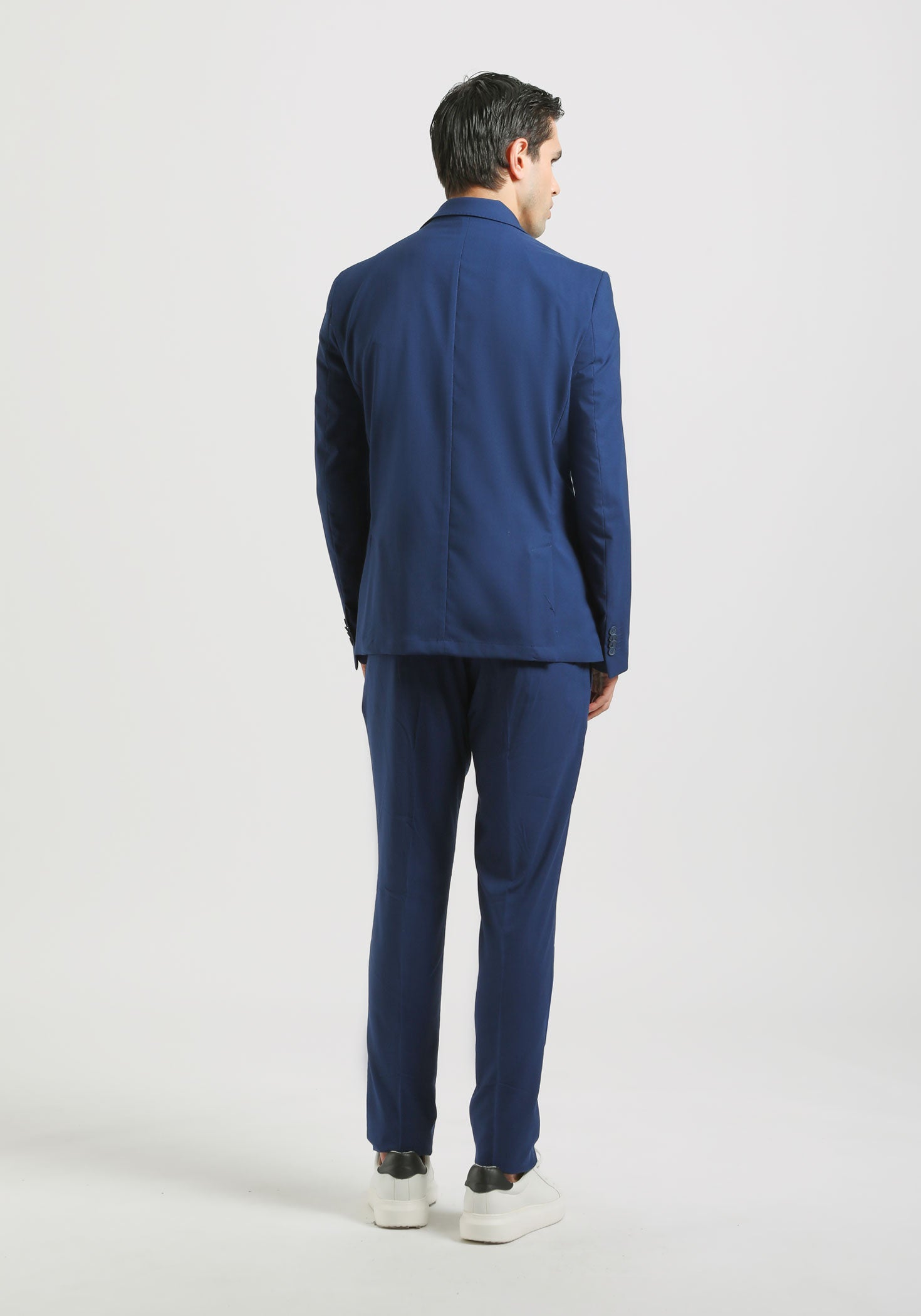 Abito tinta unita|Colore:Bluette