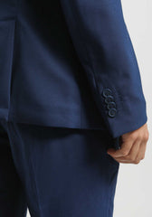 Abito tinta unita|Colore:Bluette