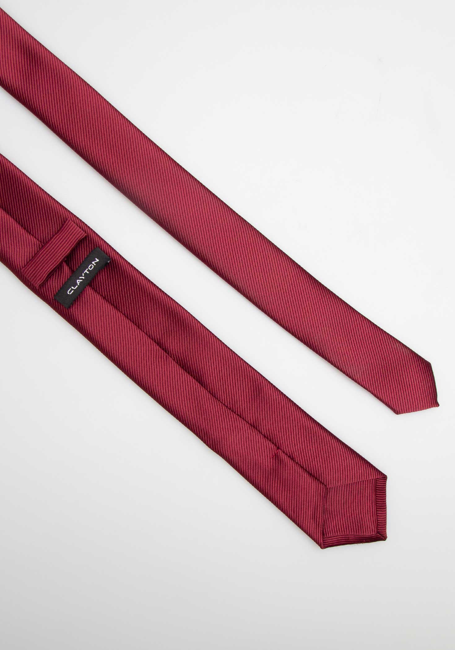 Cravatta in trama operata|Colore:Bordeaux