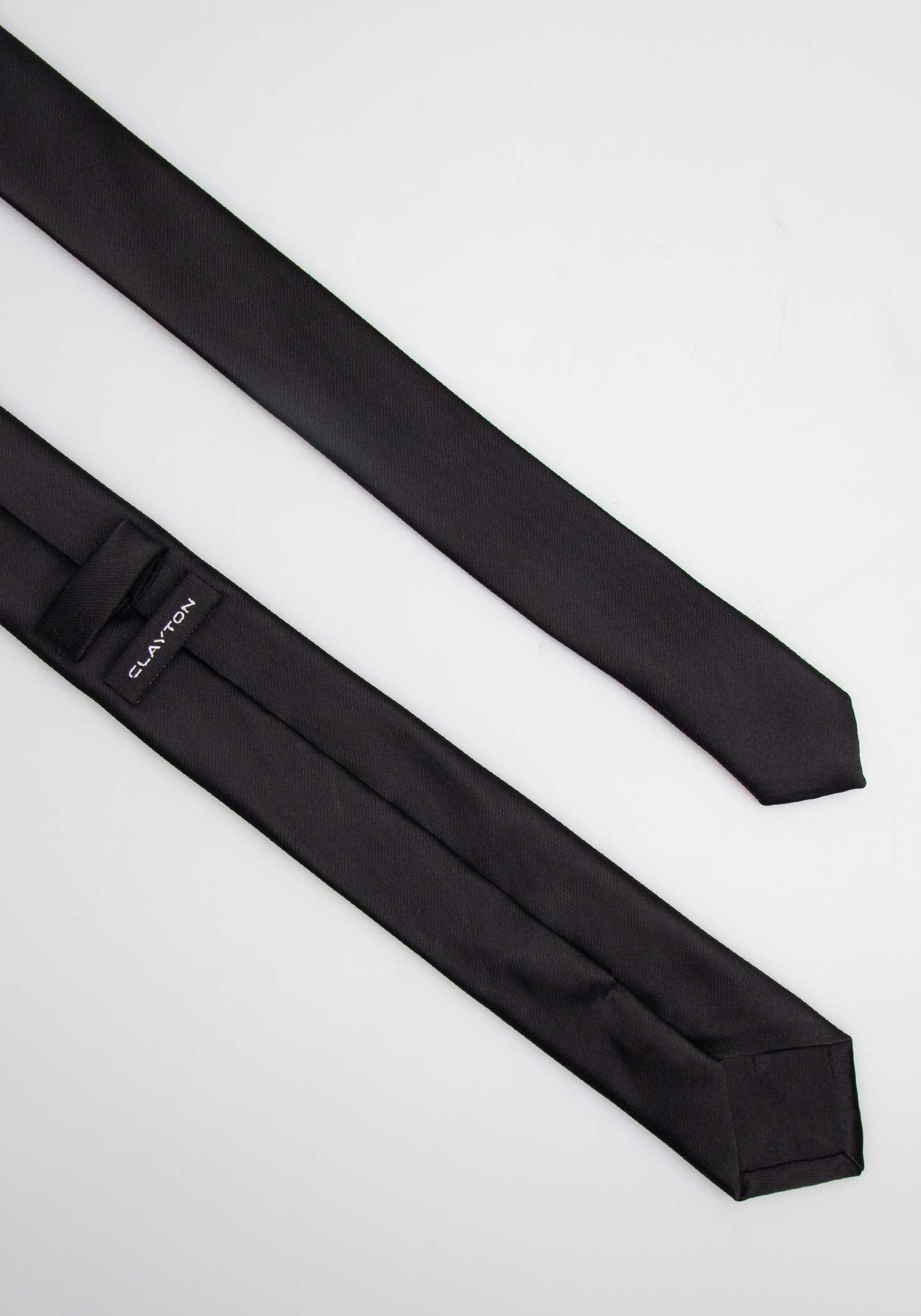 Cravatta tinta unita|Colore:Nero