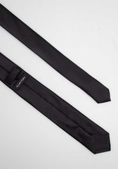 Cravatta tinta unita|Colore:Nero