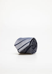 Cravatta con righe|Colore:Grigio