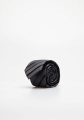 Cravatta con righe|Colore:Nero