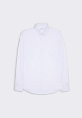 Camicia manica lunga in cotone|Colore:Bianco
