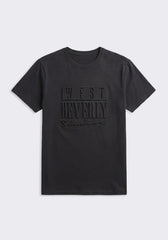 T-shirt con stampa a rilievo |Colore:Blue