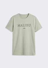 T-shirt 100% cotone con stampa|Colore:Verde