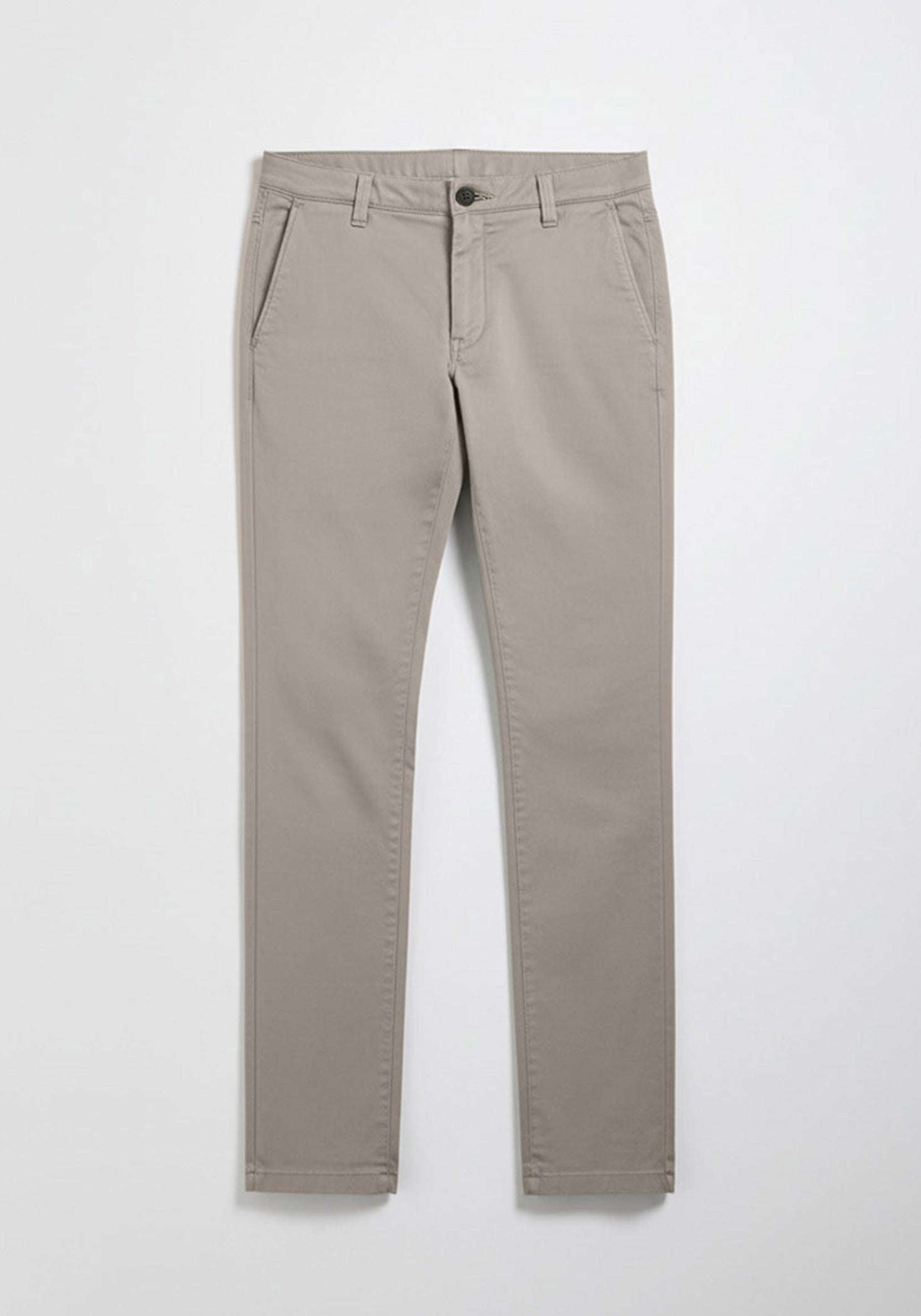 Pantaloni chino in cotone|Colore:Sabbia