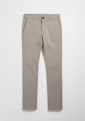 Pantaloni chino in cotone|Colore:Sabbia