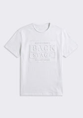 T-shirt con stampa a rilievo|Colore:Bianco