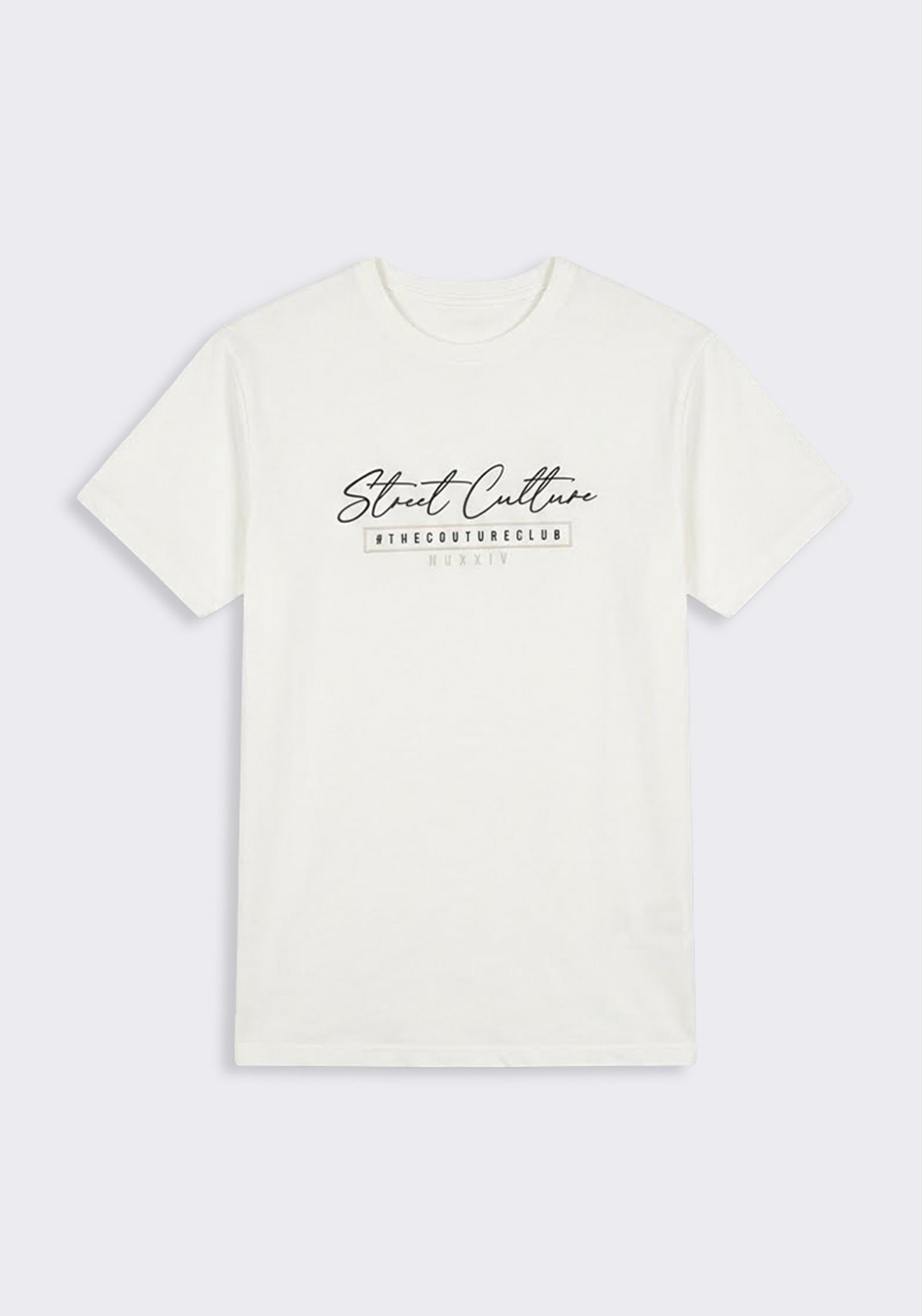T-shirt 100% cotone con stampa|Colore:Off white
