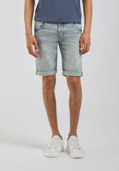Bermuda di jeans slim fit|Colore:Jeans