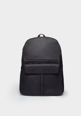 Zaino effetto pelle|Colore:Nero