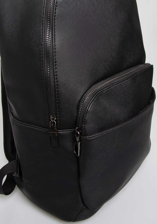Zaino effetto pelle|Colore:Nero