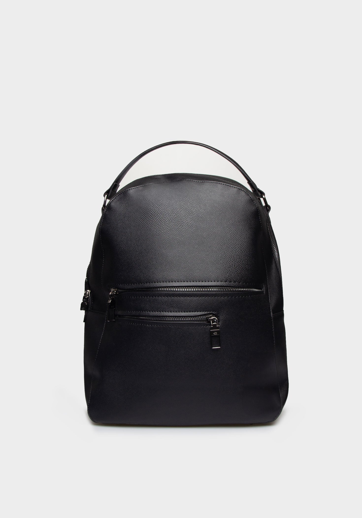 Zaino effetto pelle|Colore:Nero