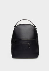 Zaino effetto pelle|Colore:Nero