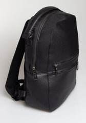 Zaino effetto pelle|Colore:Nero