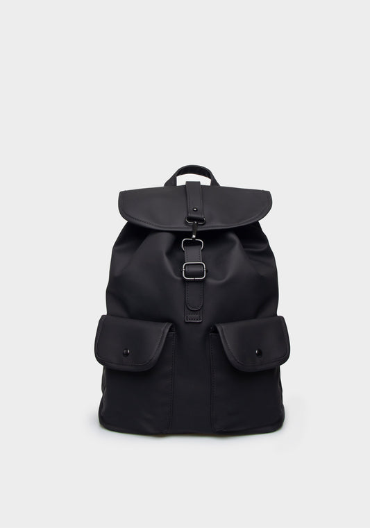 Zaino gommato soft|Colore:Nero