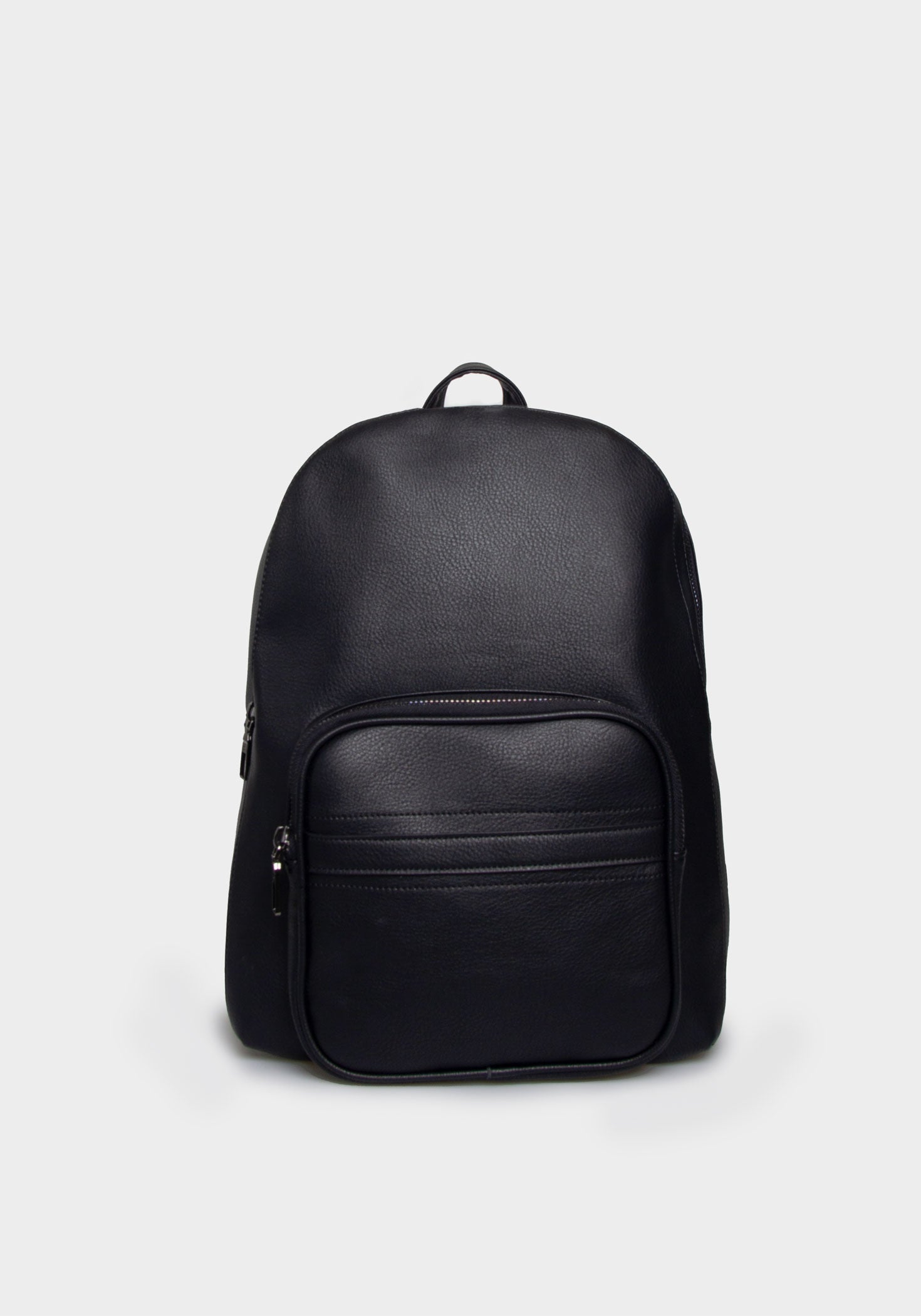 Zaino effetto pelle|Colore:Nero
