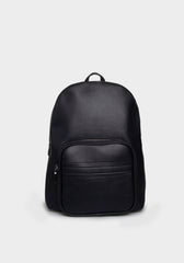 Zaino effetto pelle|Colore:Nero