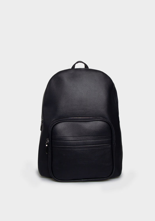 Zaino effetto pelle|Colore:Nero