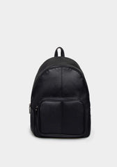 Zaino effetto pelle|Colore:Nero