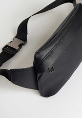 Marsupio effetto pelle|Colore:Nero