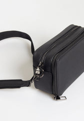 Borsello con tracolla|Colore:Nero