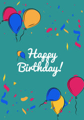 GIFTCARD VIRTUALE|Colore:Buon compleanno