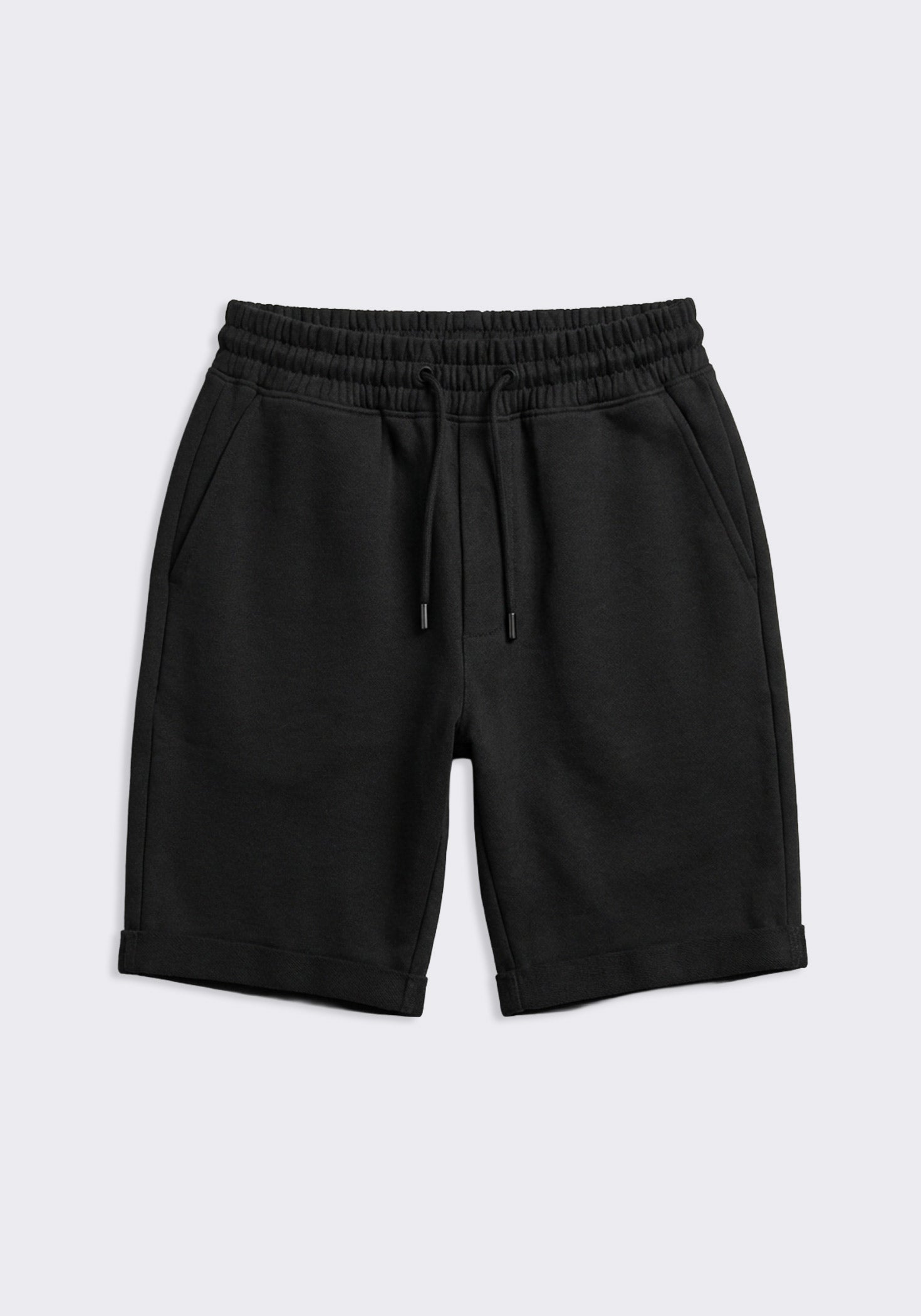 Bermuda in felpa|Colore:Nero