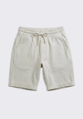 Bermuda in felpa misto cotone|Colore:Off white