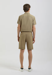 Bermuda in felpa|Colore:Corda