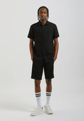 Bermuda in felpa|Colore:Nero