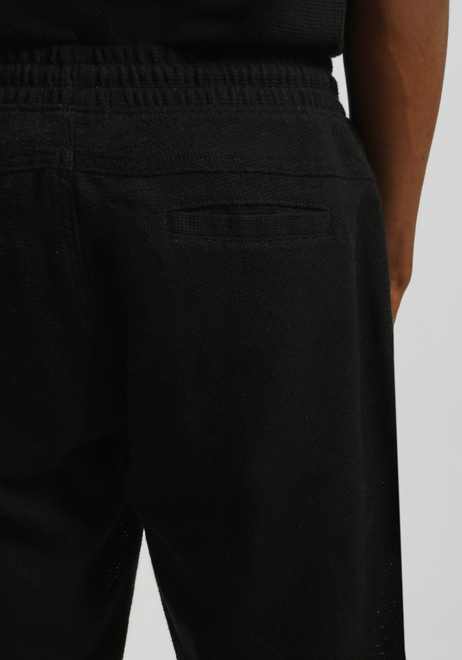 Bermuda in felpa|Colore:Nero