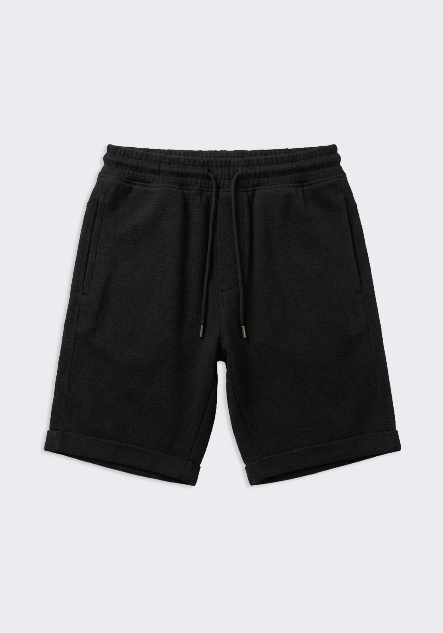 Bermuda in felpa|Colore:Nero
