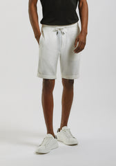 Bermuda in felpa|Colore:Off white