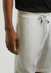 Bermuda in felpa|Colore:Off white