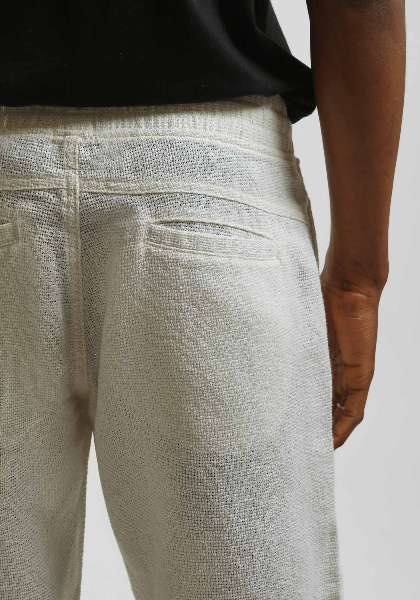Bermuda in felpa|Colore:Off white