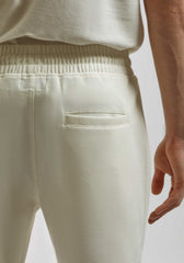 Bermuda in felpa misto cotone|Colore:Off white