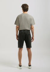 Bermuda in felpa|Colore:Nero