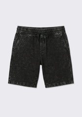 Bermuda in felpa|Colore:Nero