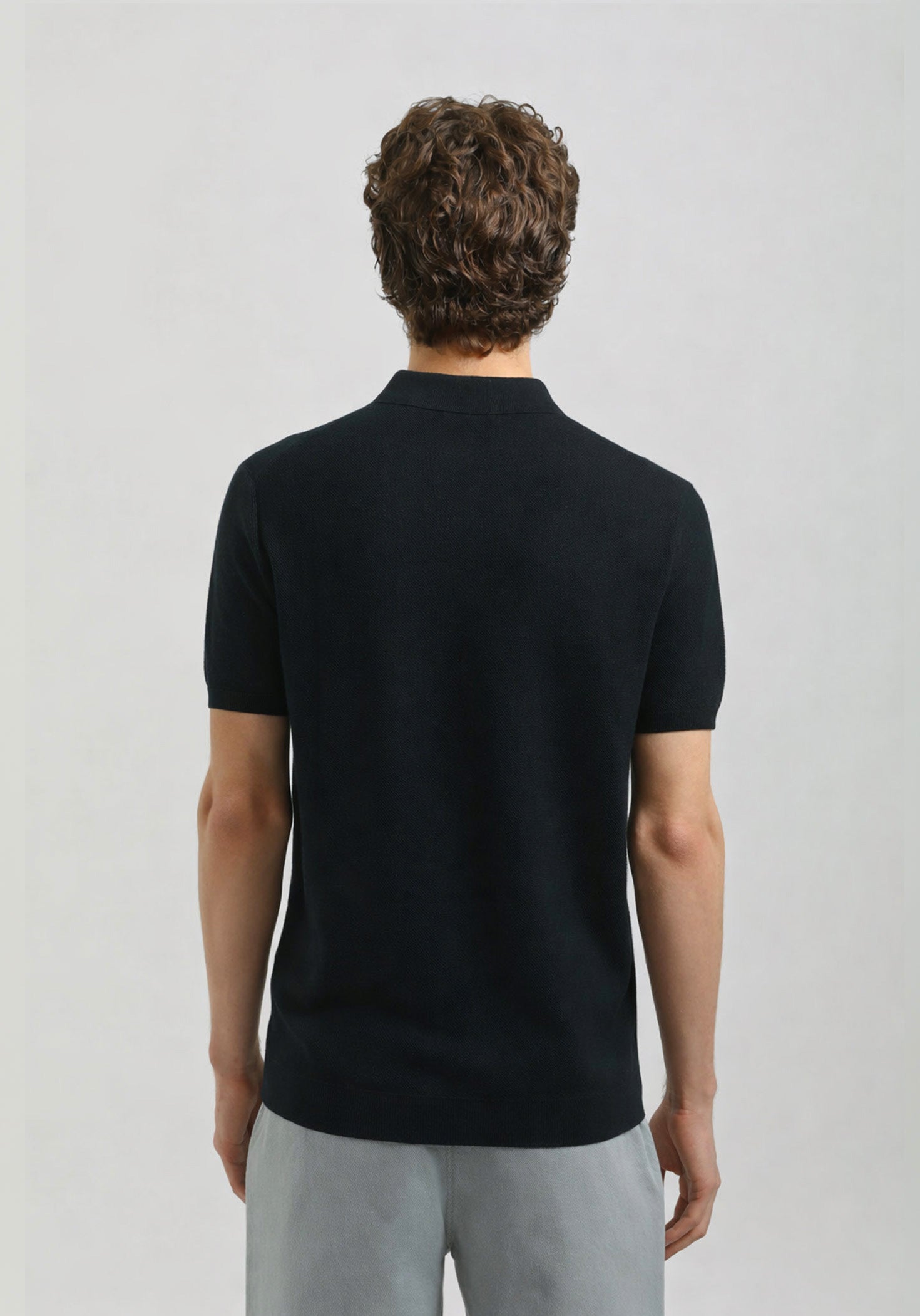 Polo in maglia|Colore:Avion