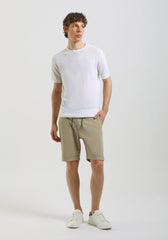 T-shirt in maglia forata|Colore:Bianco