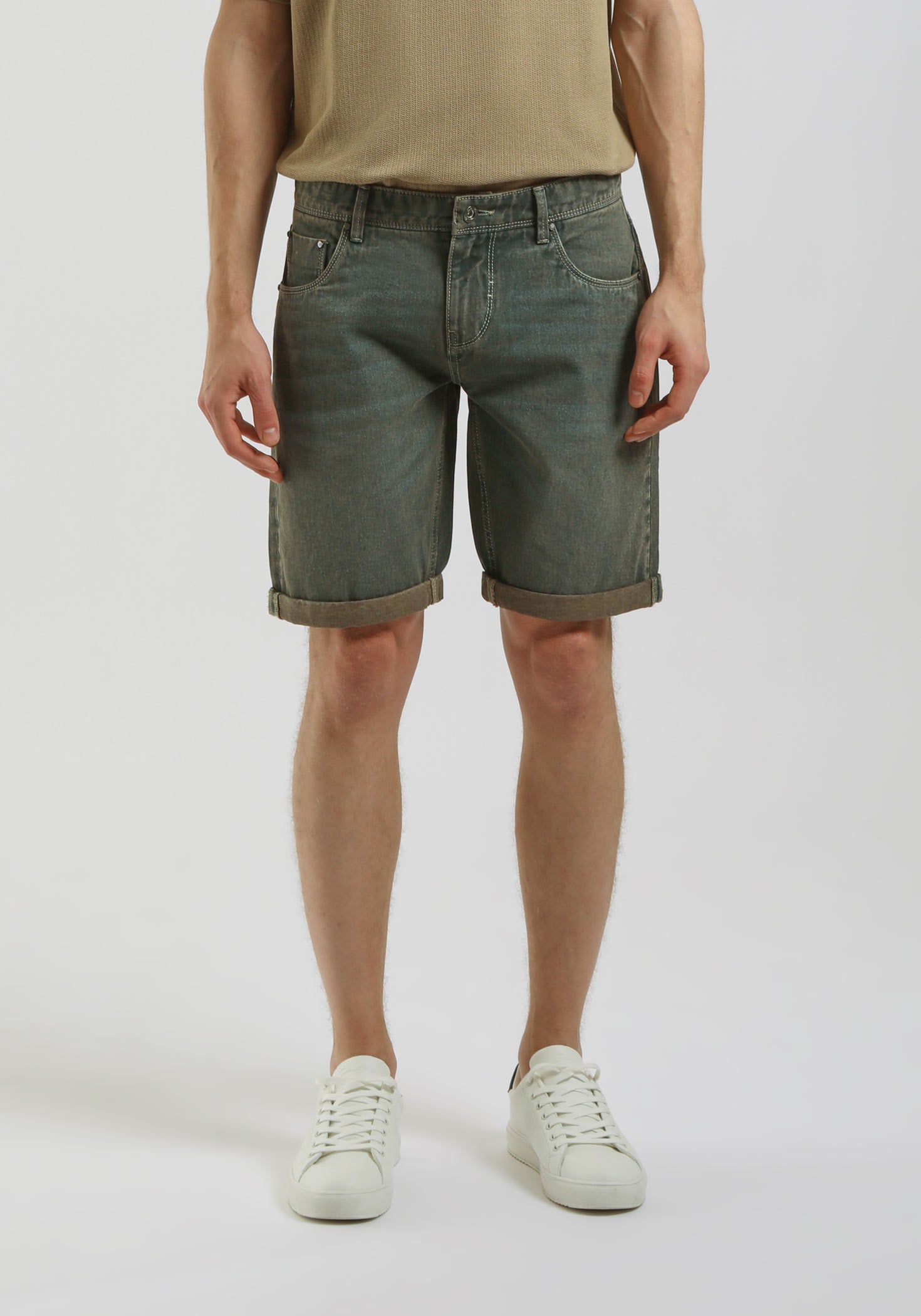 Bermuda di jeans regular fit|Colore:Jeans