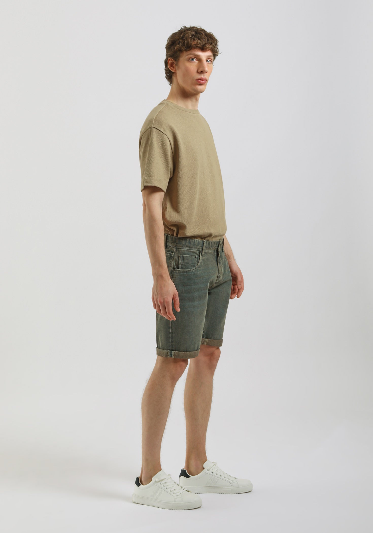 Bermuda di jeans regular fit|Colore:Jeans