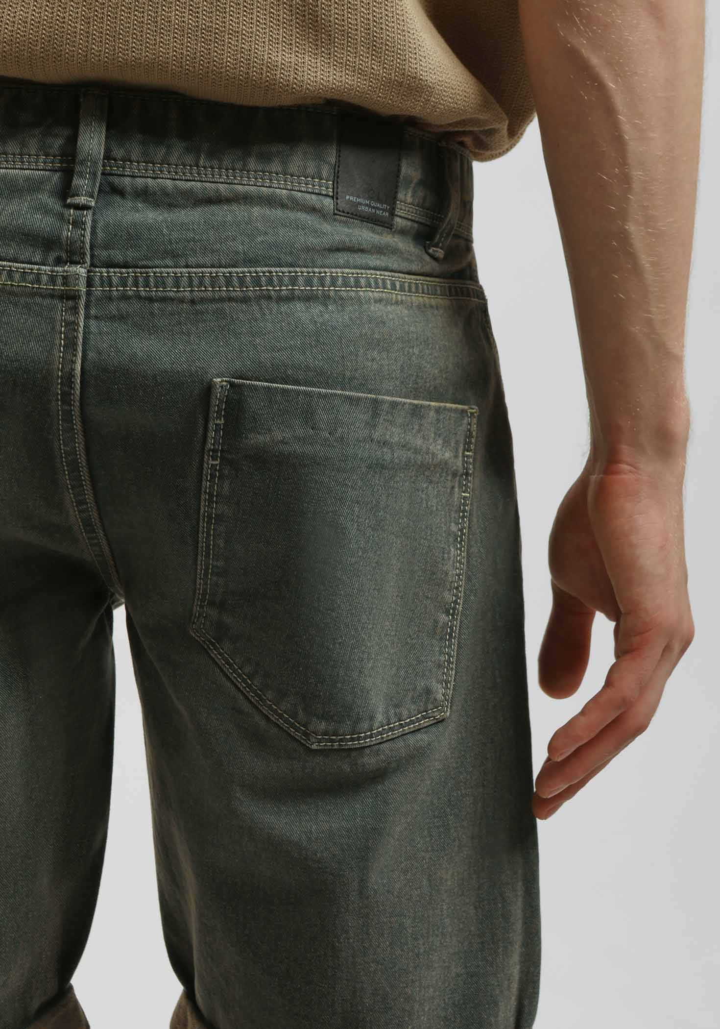 Bermuda di jeans regular fit|Colore:Jeans