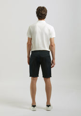 Bermuda cinque tasche in cotone|Colore:Denim