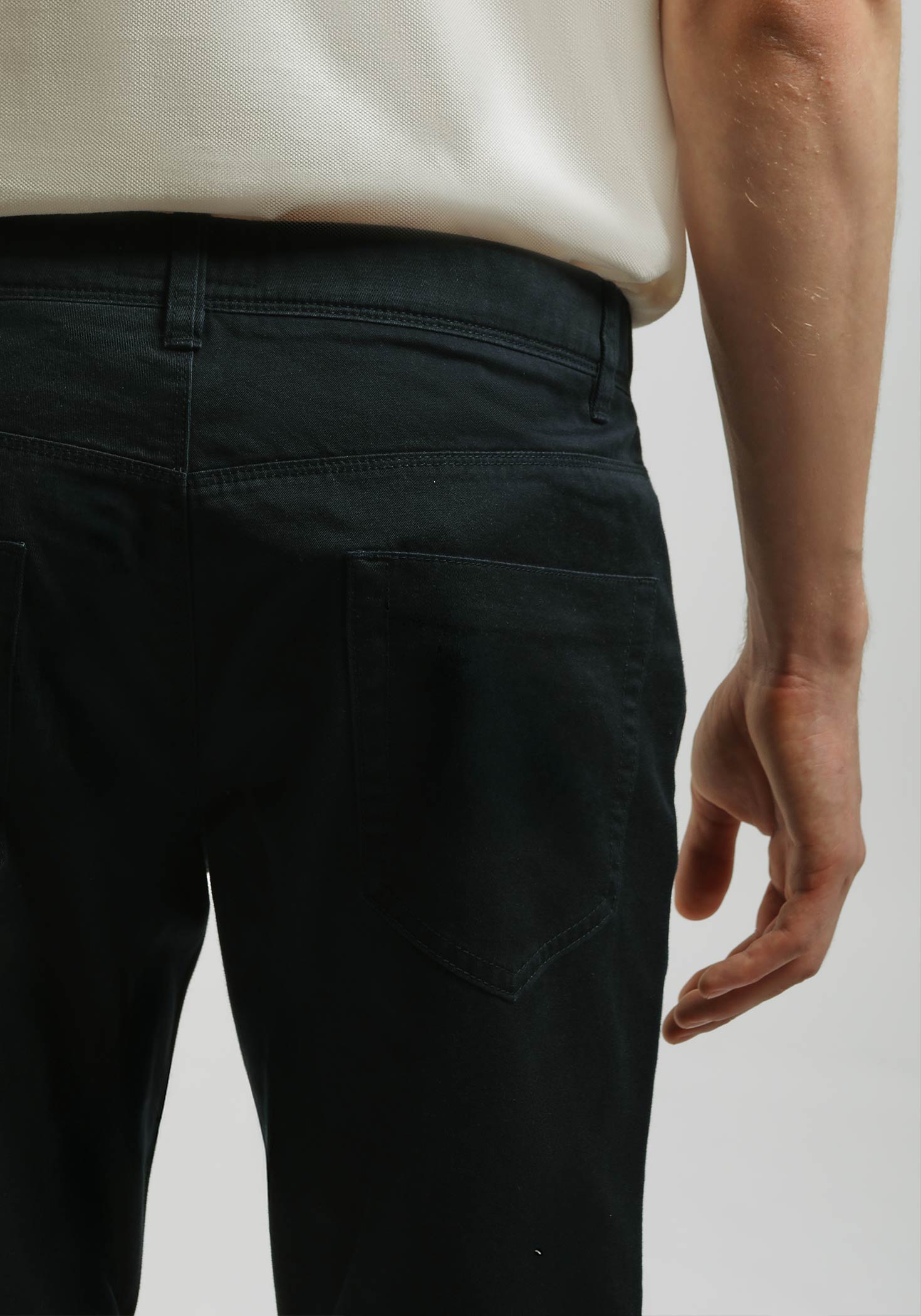 Bermuda cinque tasche in cotone|Colore:Denim