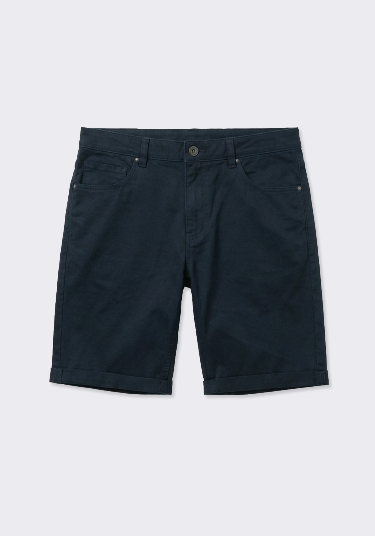 Bermuda cinque tasche in cotone|Colore:Denim