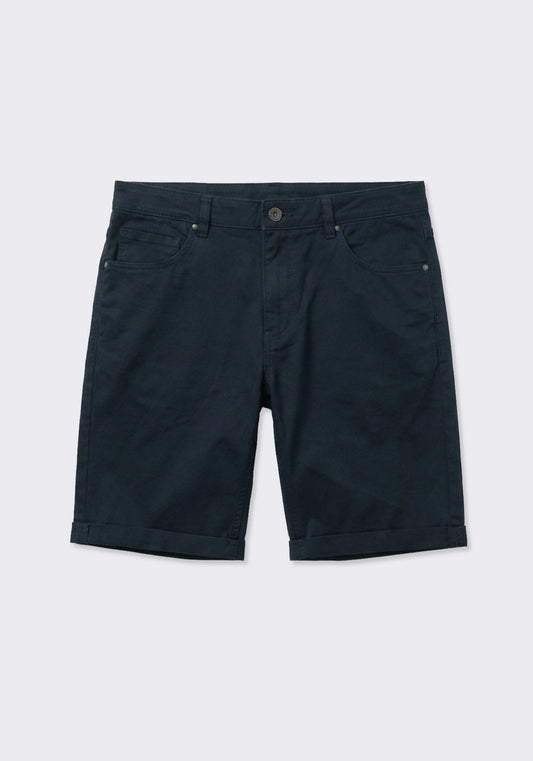 Bermuda cinque tasche in cotone|Colore:Denim