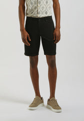 Bermuda cinque tasche in cotone|Colore:Nero